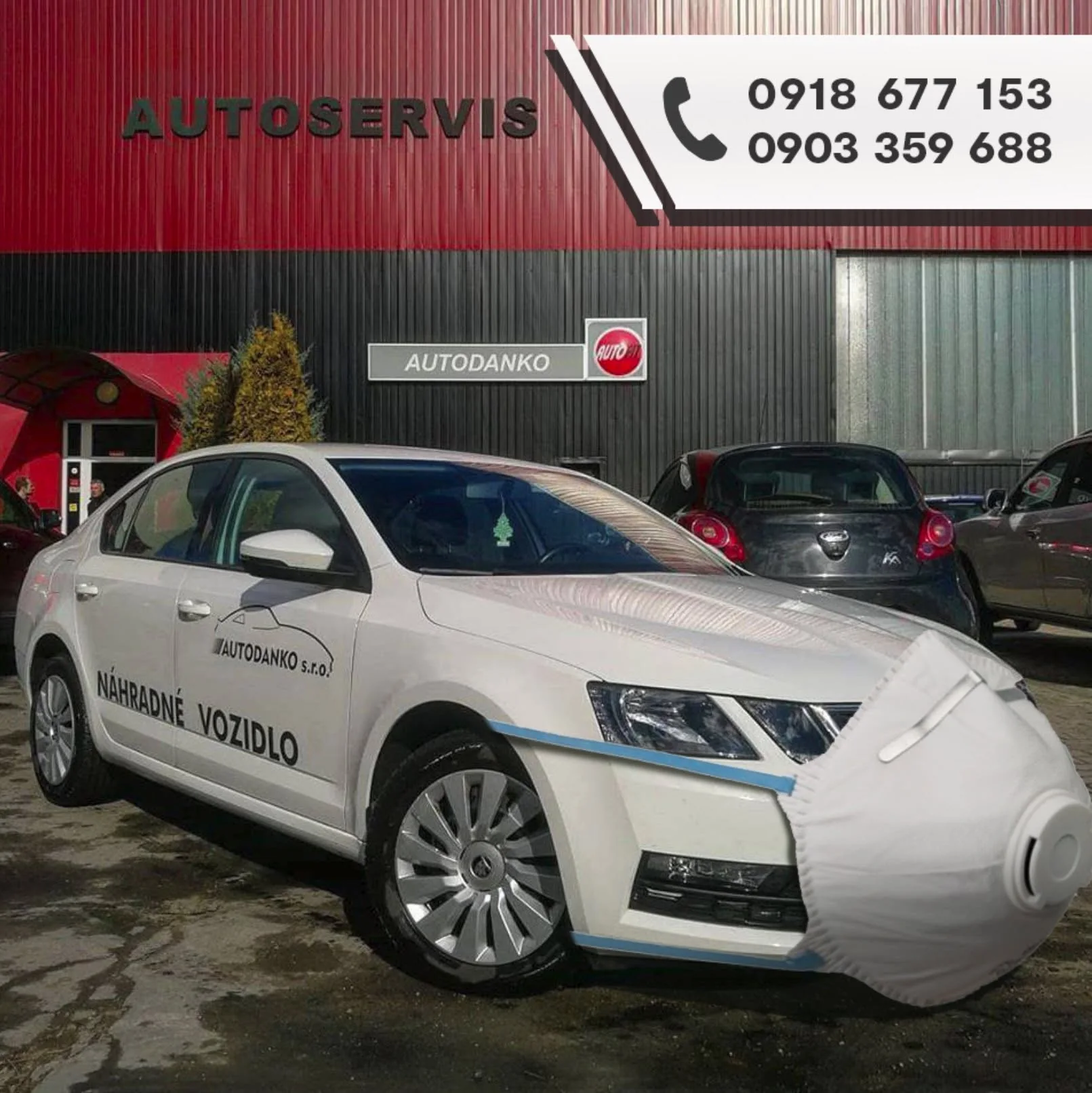 Prevádzka AUTODANKO s náhradným vozidlom